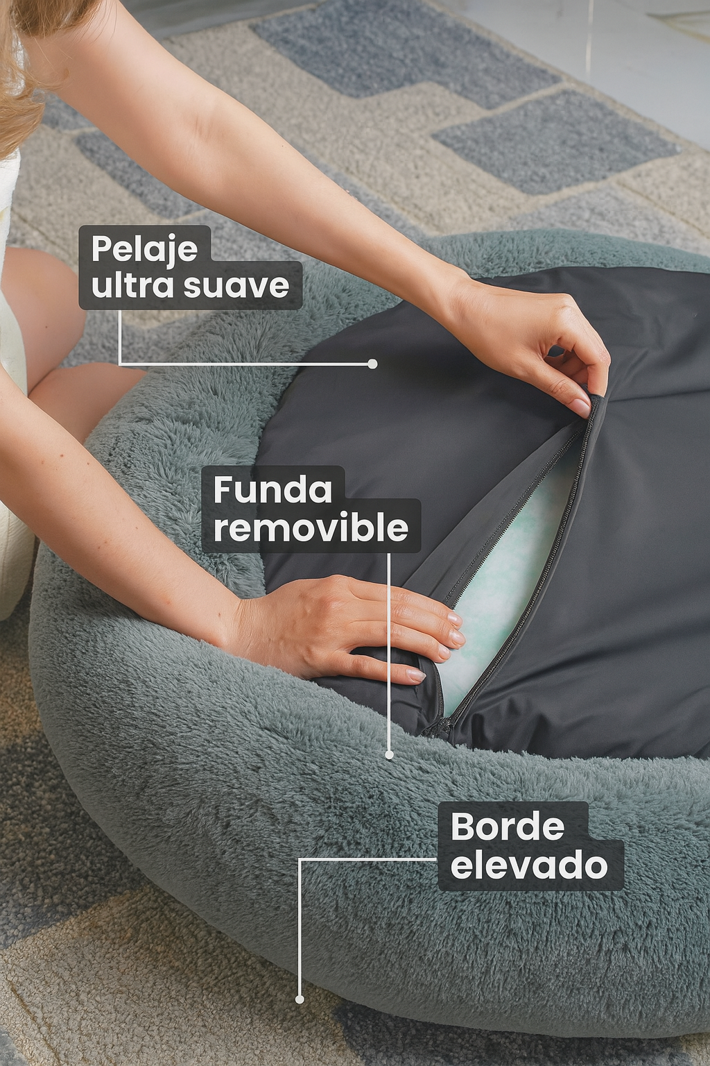 Cama Antiestrés para Perros