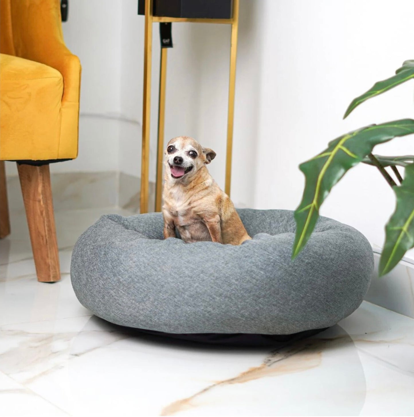 Cama Antiestrés para Perros Lino