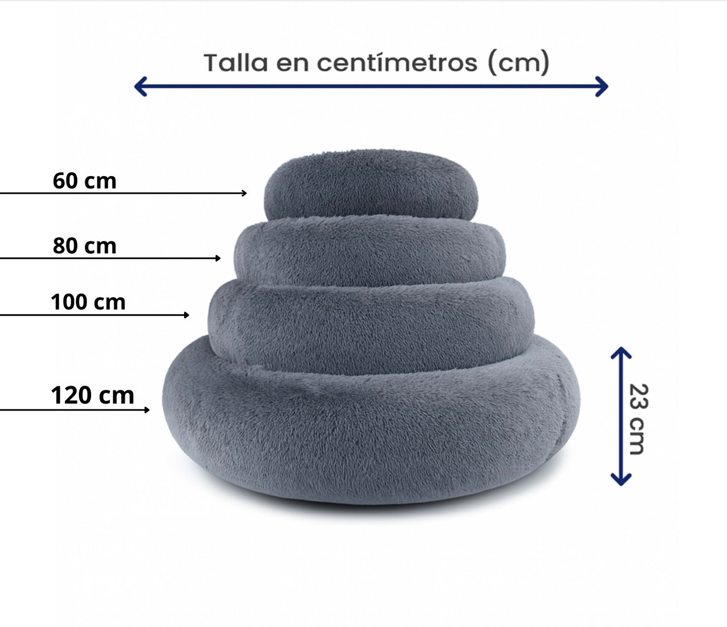 Cama Antiestrés para Perros Lino
